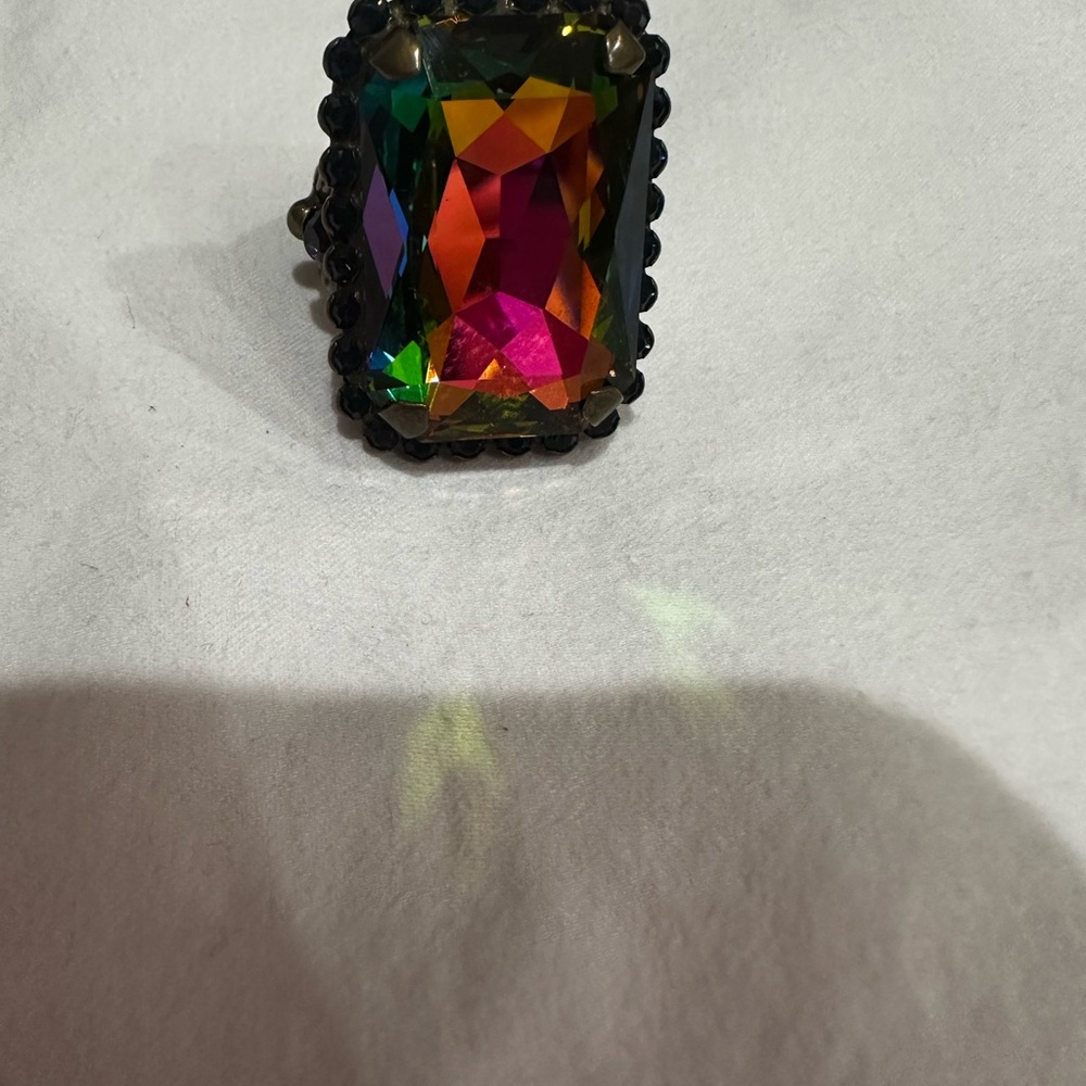Sorrelli Multicolor Statement Ring - image 1